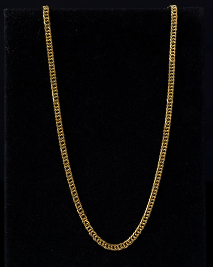 Cadena Barbada 4mm – 65cm  Clásica con carácter.