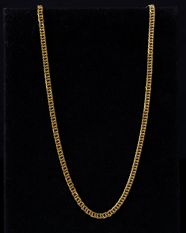 Cadena Barbada 4mm – 65cm  Clásica con carácter.