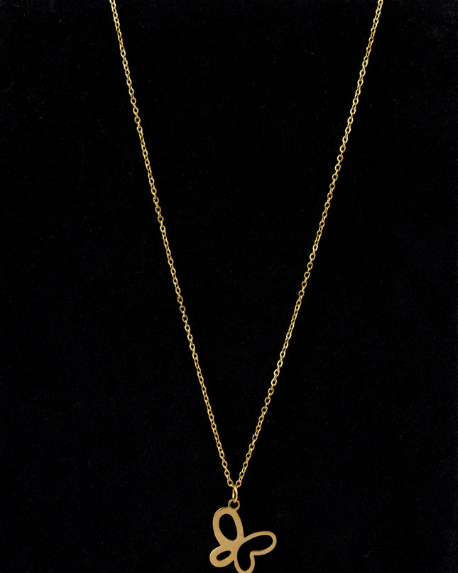 Cadena Mariposa 45cm  Transformación que se lleva cerca del corazón