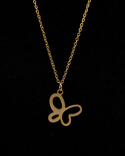 Cadena Mariposa 45cm  Transformación que se lleva cerca del corazón