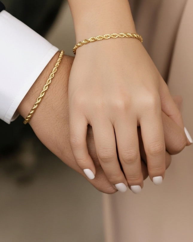 Set Pulseras Lazo Pareja – Unión que Perdura