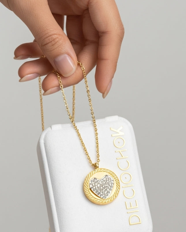 Cadena Corazón Brillante – Amor que Inspira