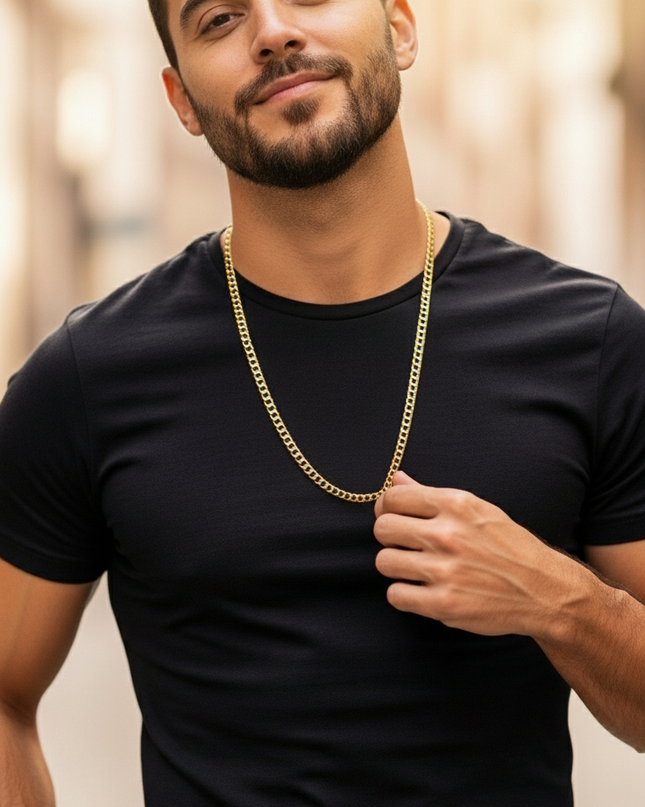 Cadena Cubana 3mm-60cm. Pequeña pero con mas actitud que muchos