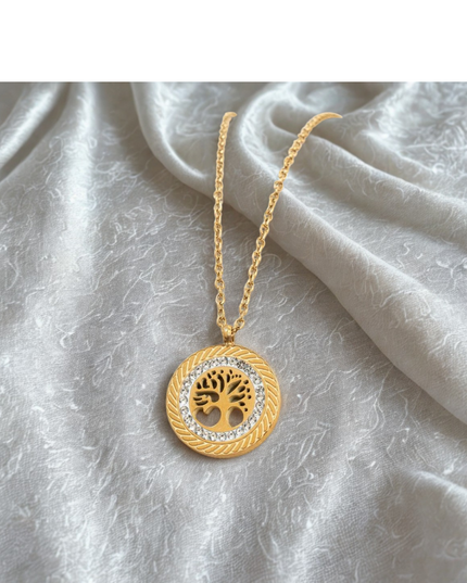 Cadena con Dije Árbol de la Vida – Conexión y Fortaleza