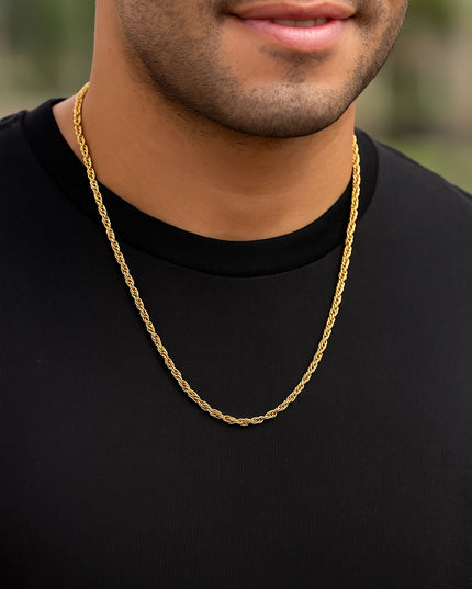 Set Lazo Hombre 18K – Imponencia y Elegancia